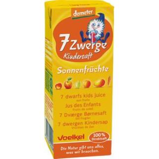 7-Zwerge Kindersaft Sonnenfrüchte 3er-TetraPak