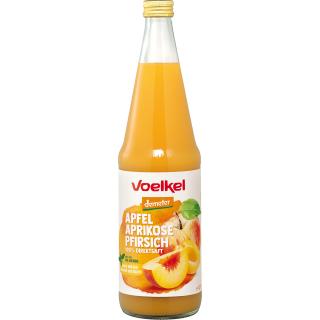 Apfel-Aprikosen-Pfirsichsaft DEMETER