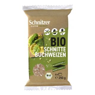 Buchweizenbrot geschnitten glutenfrei