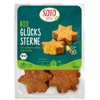 Glücks-Sterne mit Kürbis & Tofu vegan 8St
