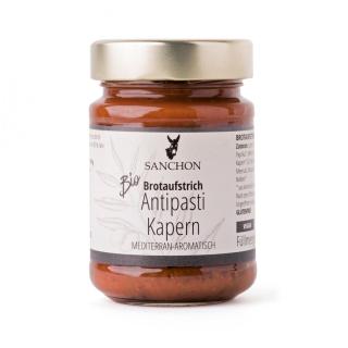 Brotaufstrich Antipasti Kapern vegan