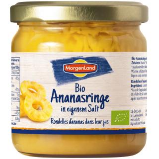 Ananasringe im eigenen Saft
