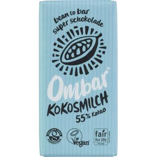 Ombar-Rohschokolade Kokosmilch vegan
