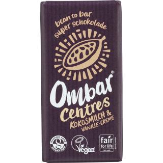 Ombar Centres Rohschokolade Kokosmilch & Vanille