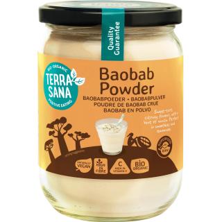 Baobab Pulver RAW - Glas