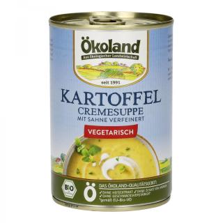 Kartoffelcremesuppe vegetarisch