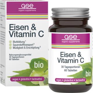 Eisen+ Vitamin-C-Complex 600mg | 60St
