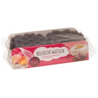 Belgische Waffeln mit Schokoüberzug